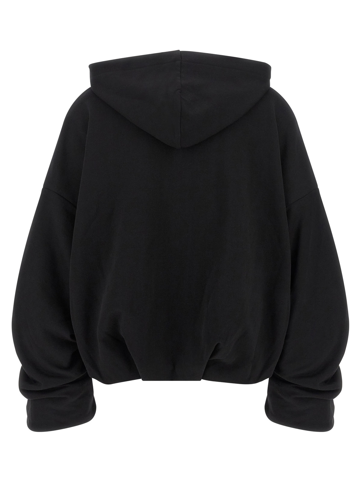 Dries Van Noten Black Cotton Hoodie