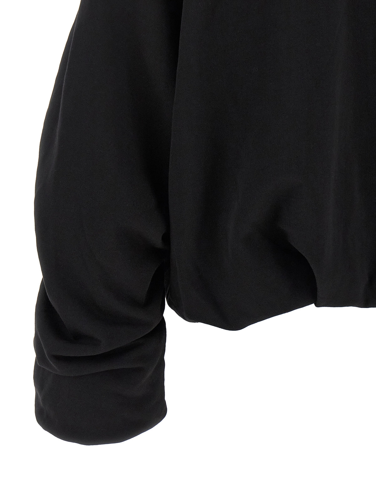 Dries Van Noten Black Cotton Hoodie