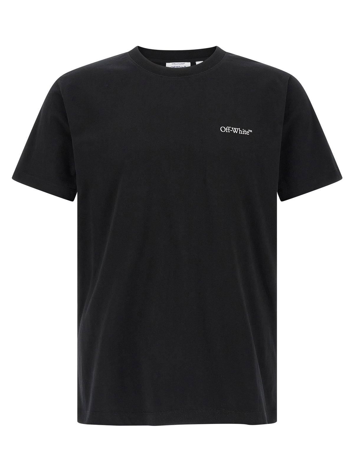 Off-White Black Cotton T-Shirt