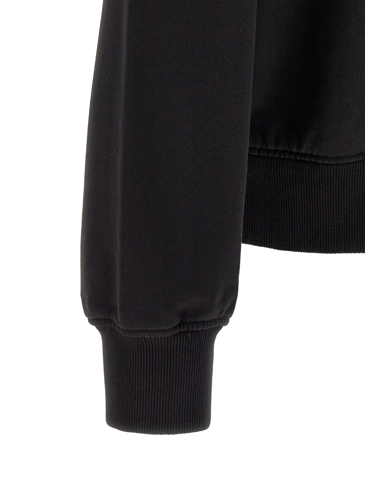 Dolce & Gabbana Black Cotton Sweatshirt