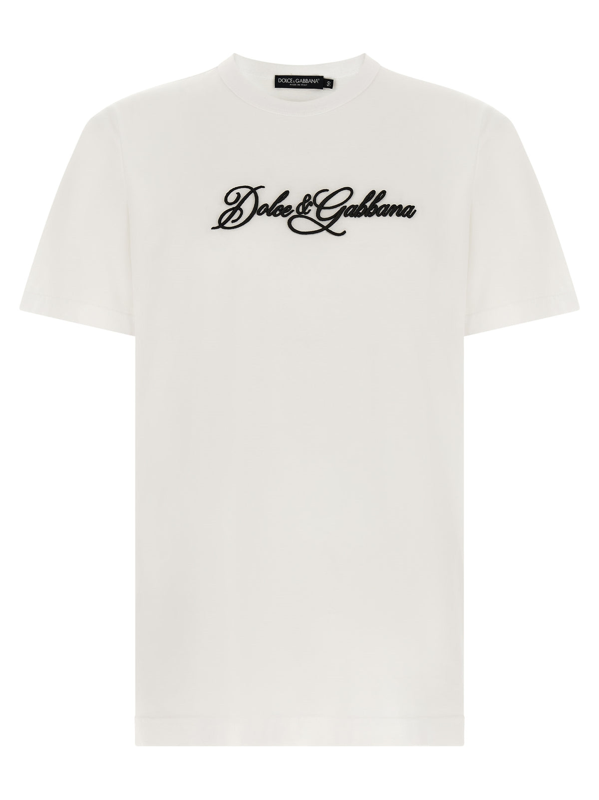 Dolce & Gabbana White Cotton T-Shirt