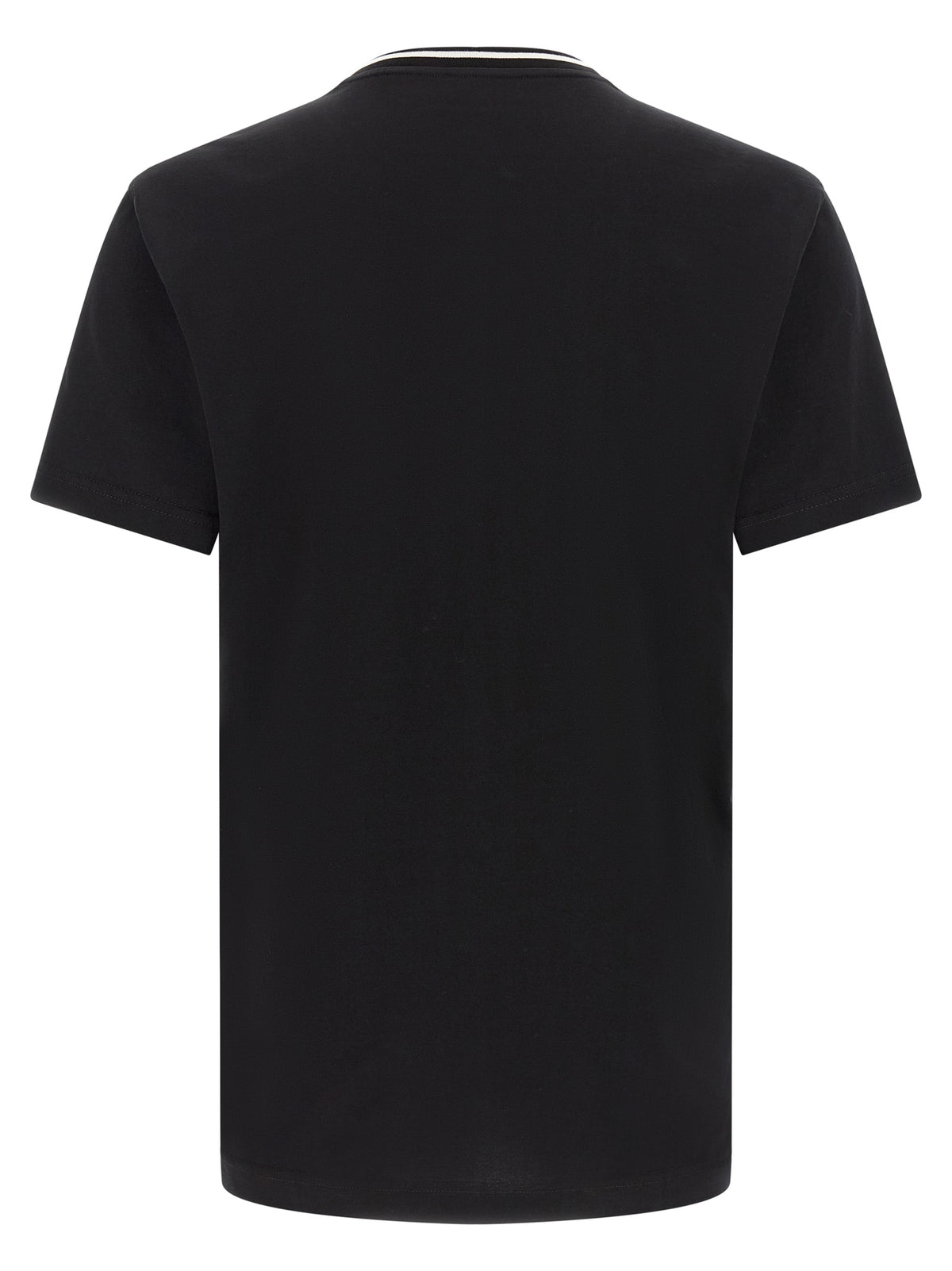 Dolce & Gabbana Black Cotton T-Shirt