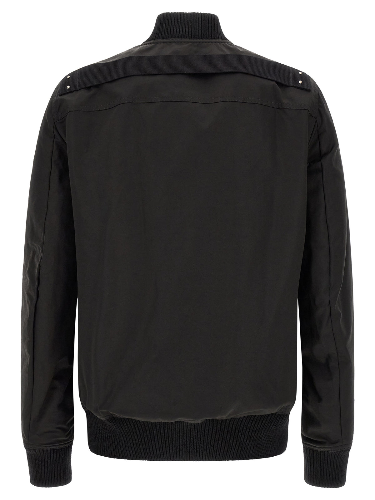 Rick Owens Black Nylon Bomber