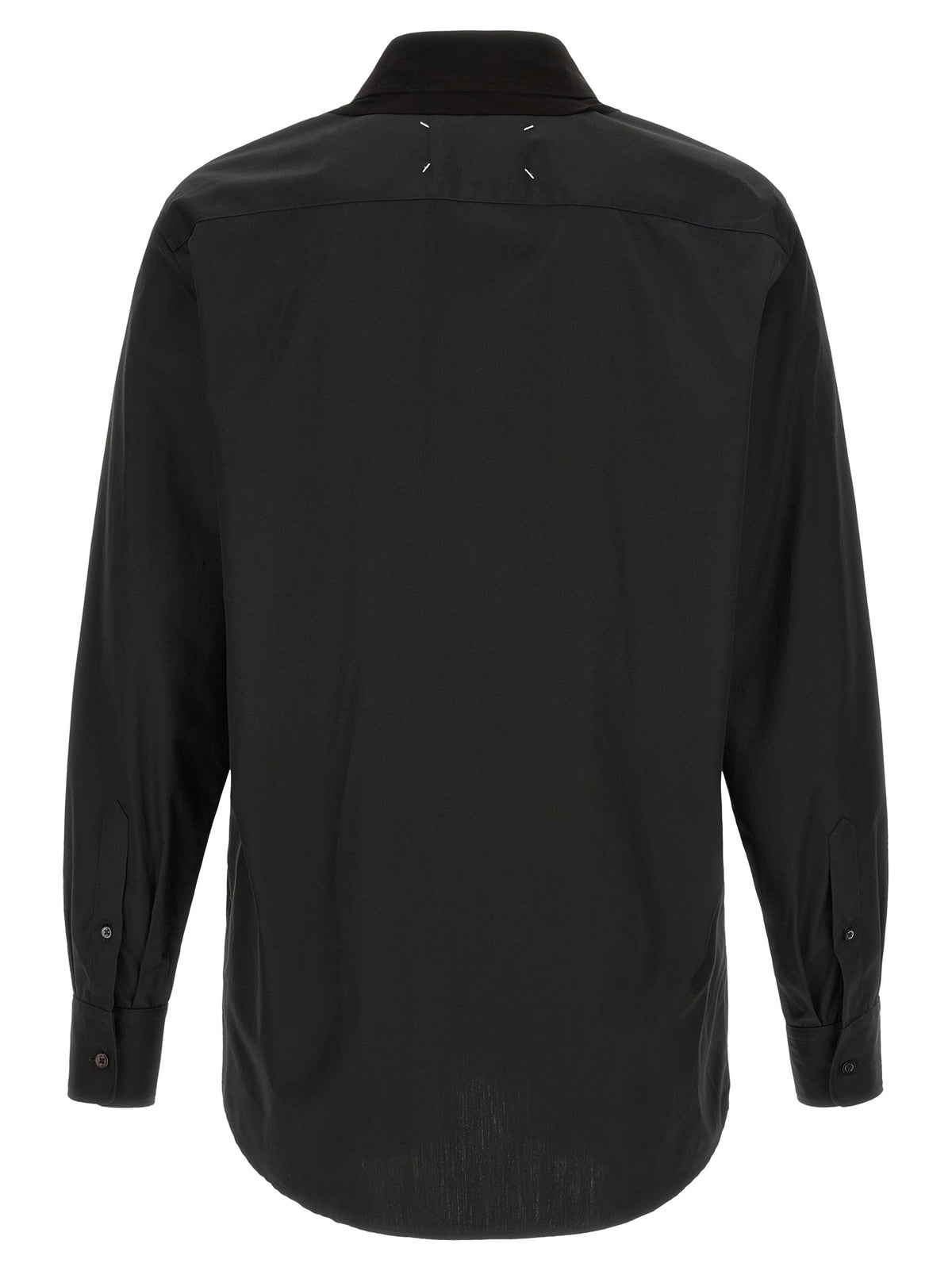 Maison Margiela Black Cotton Blouse