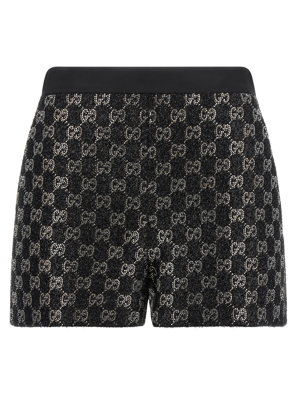 Gucci Black Viscose Short And Mini Shorts
