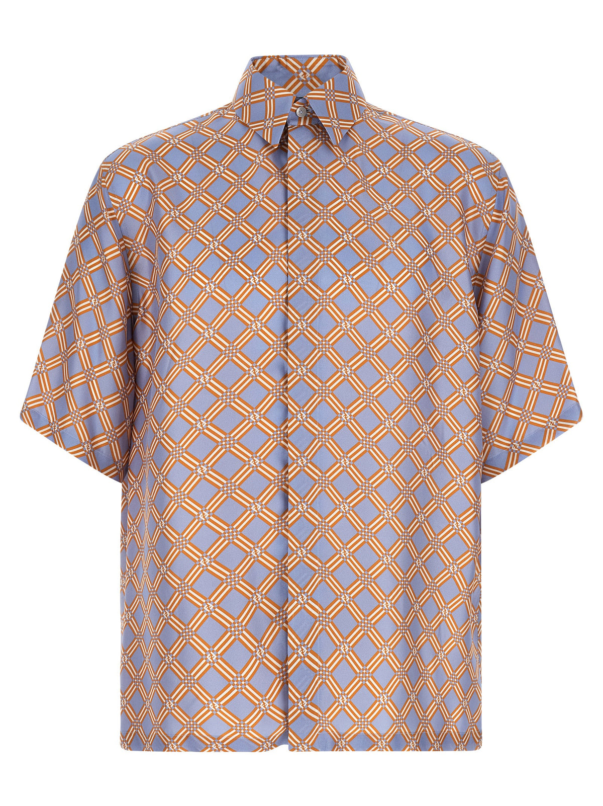 Fendi Multicolor Silk Blouse