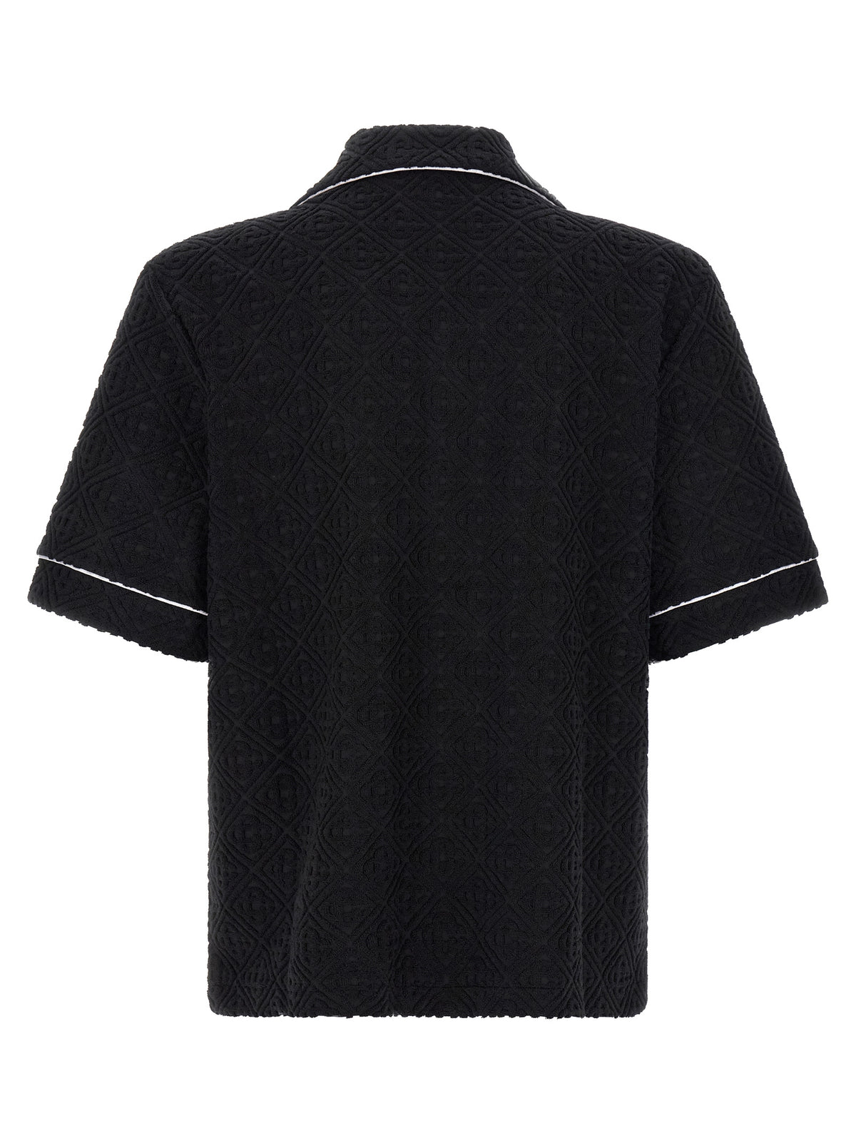 Casablanca Black Cotton Pattern Shirt