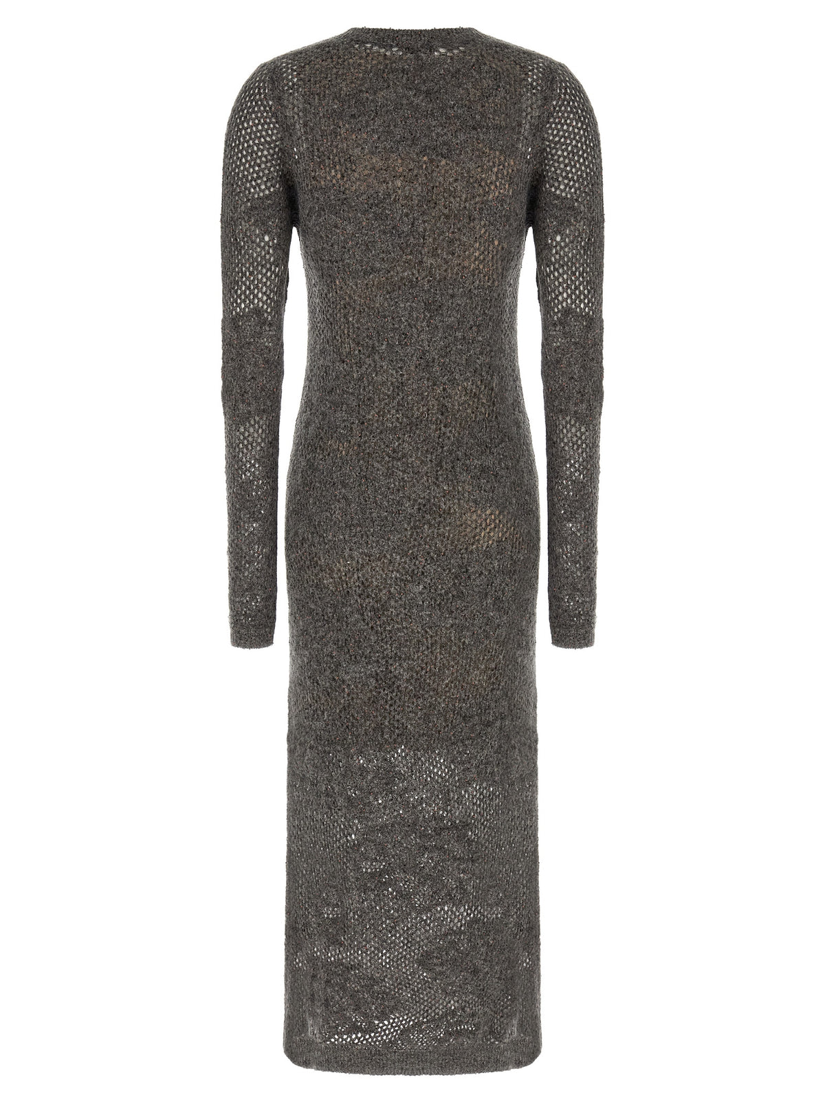 Brunello Cucinelli Gray Nylon Casual Dress