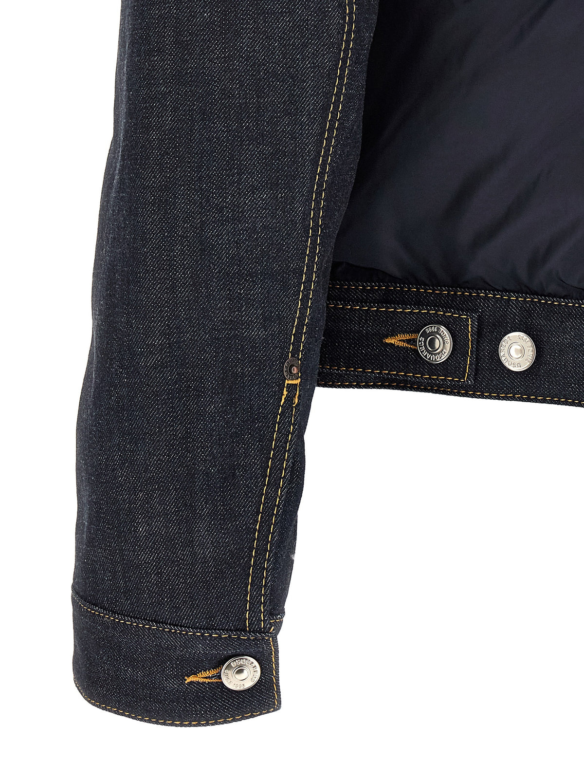 Dsquared² Blue Cotton Denim Jacket