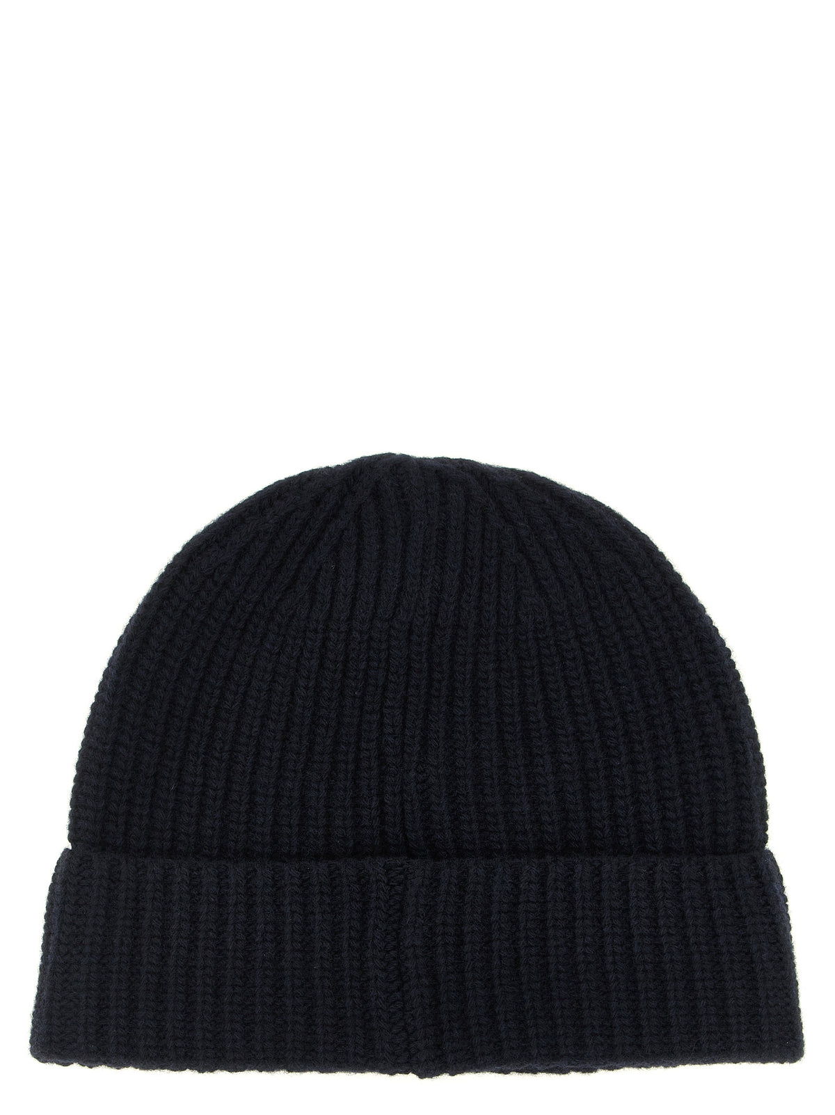 Stone Island Blue Virgin Wool Beanie
