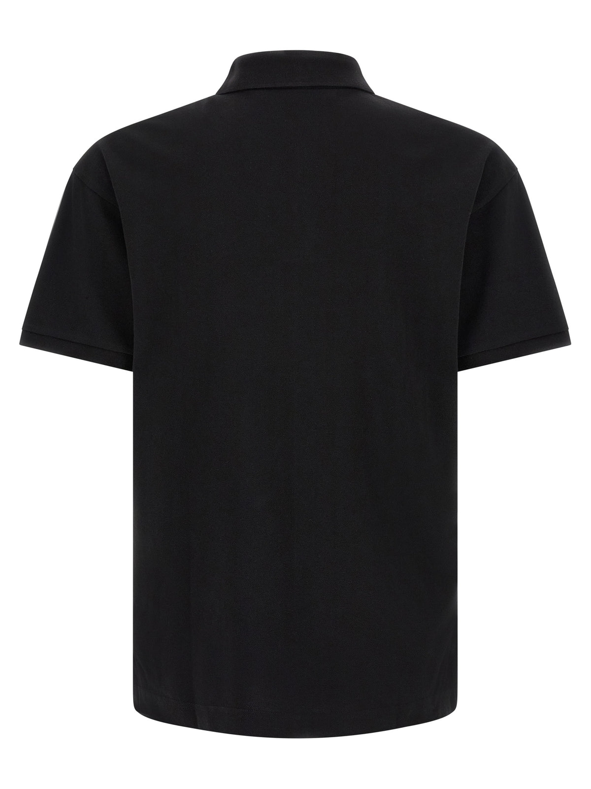 Palm Angels Black Cotton Polo Shirt