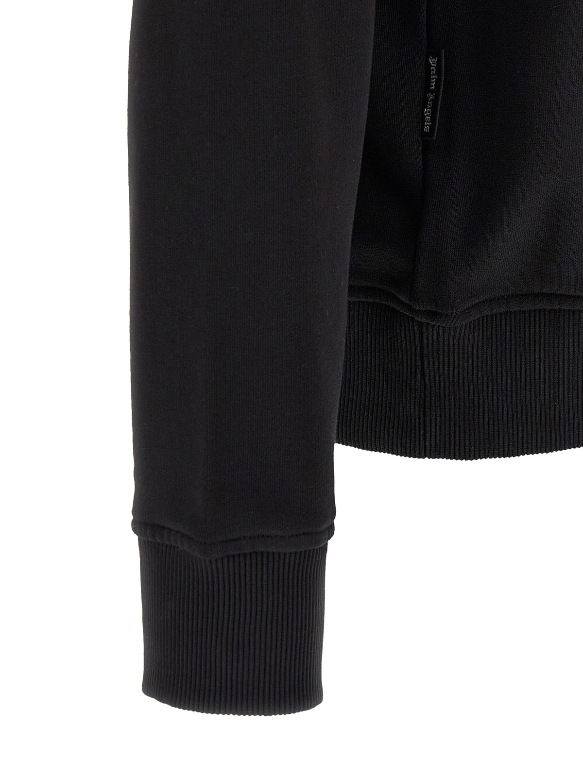 Palm Angels Black Cotton Sweatshirt