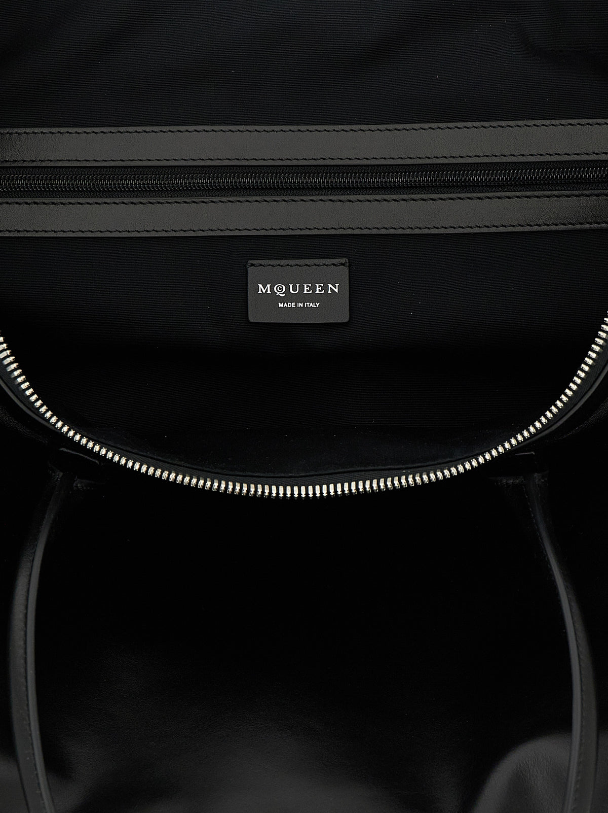 Alexander McQueen Black Calfskin Shoulder Bag