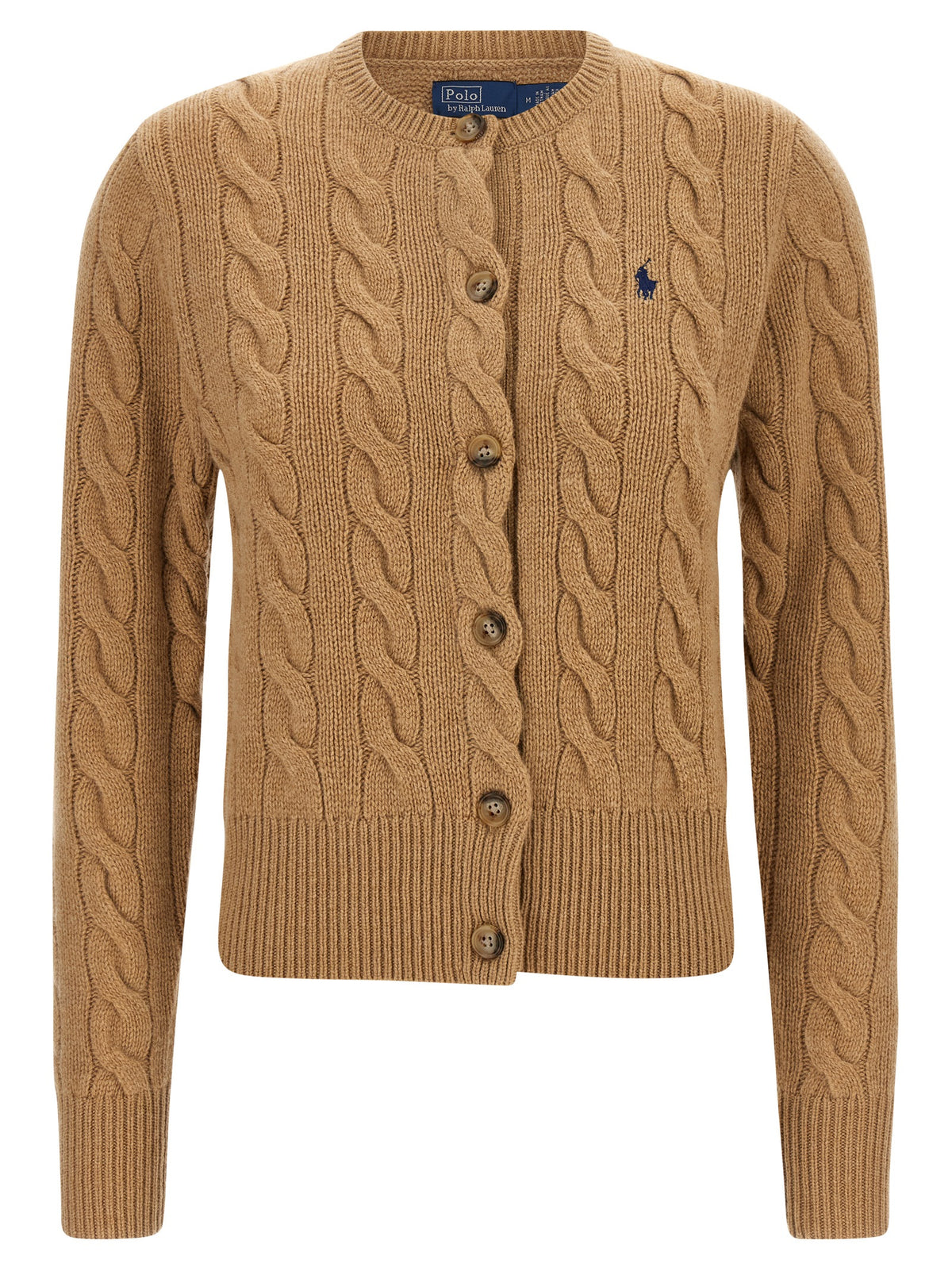 Polo Ralph Lauren Beige Wool Cardigan