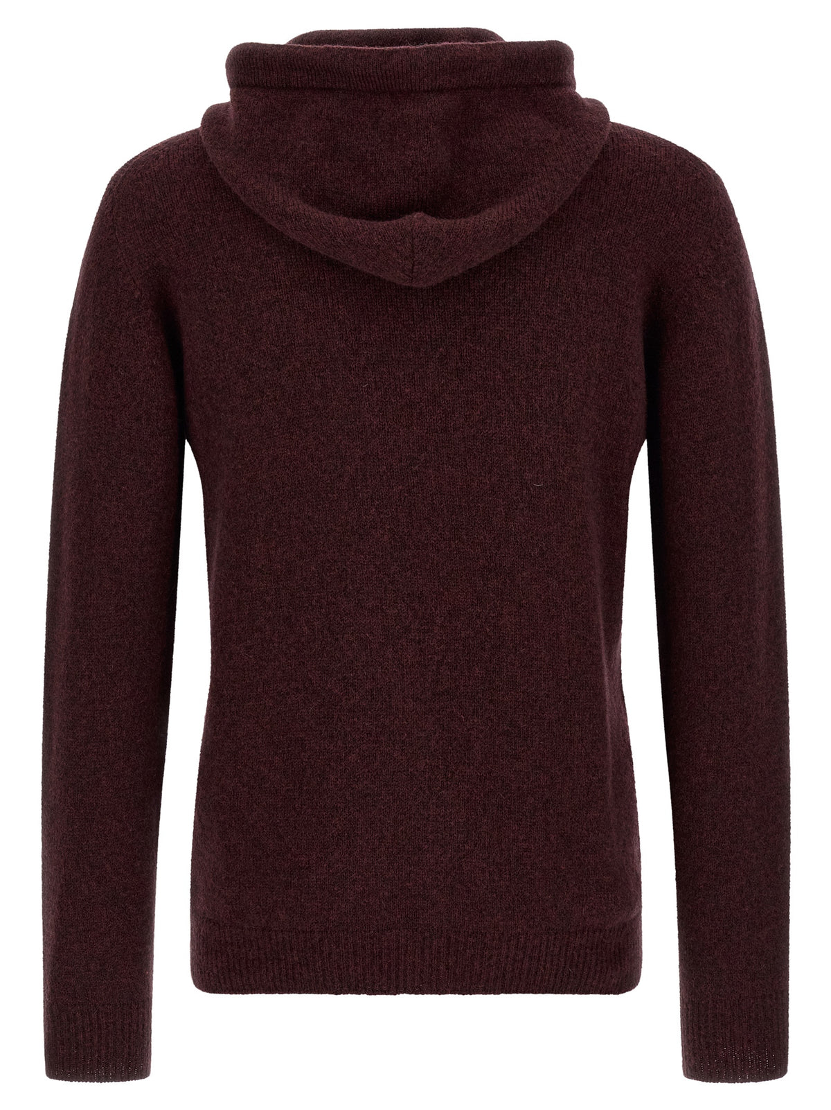 Roberto Collina Bordeaux Wool Cardigan