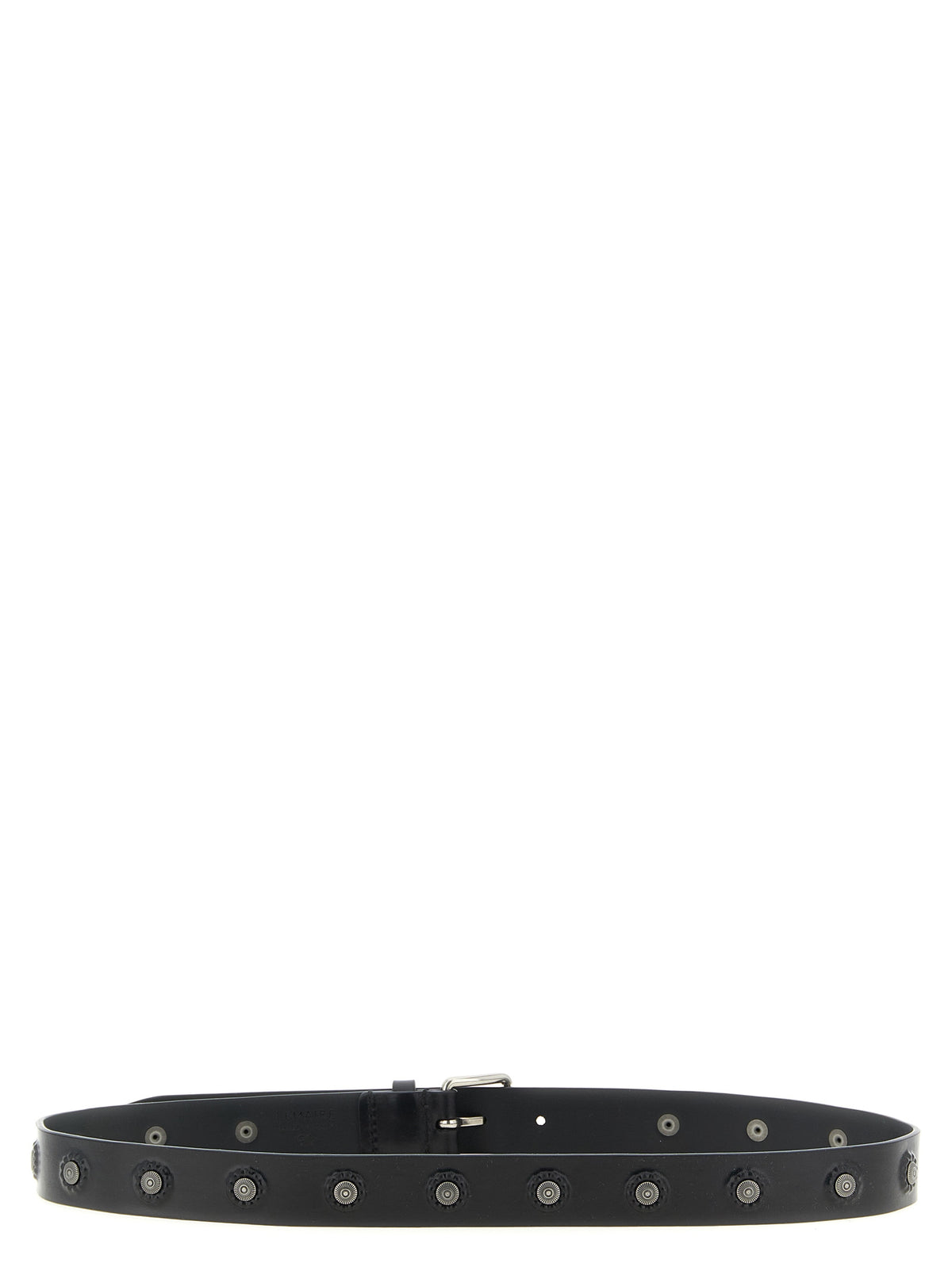 Lemaire Black Calfskin Regular Belt