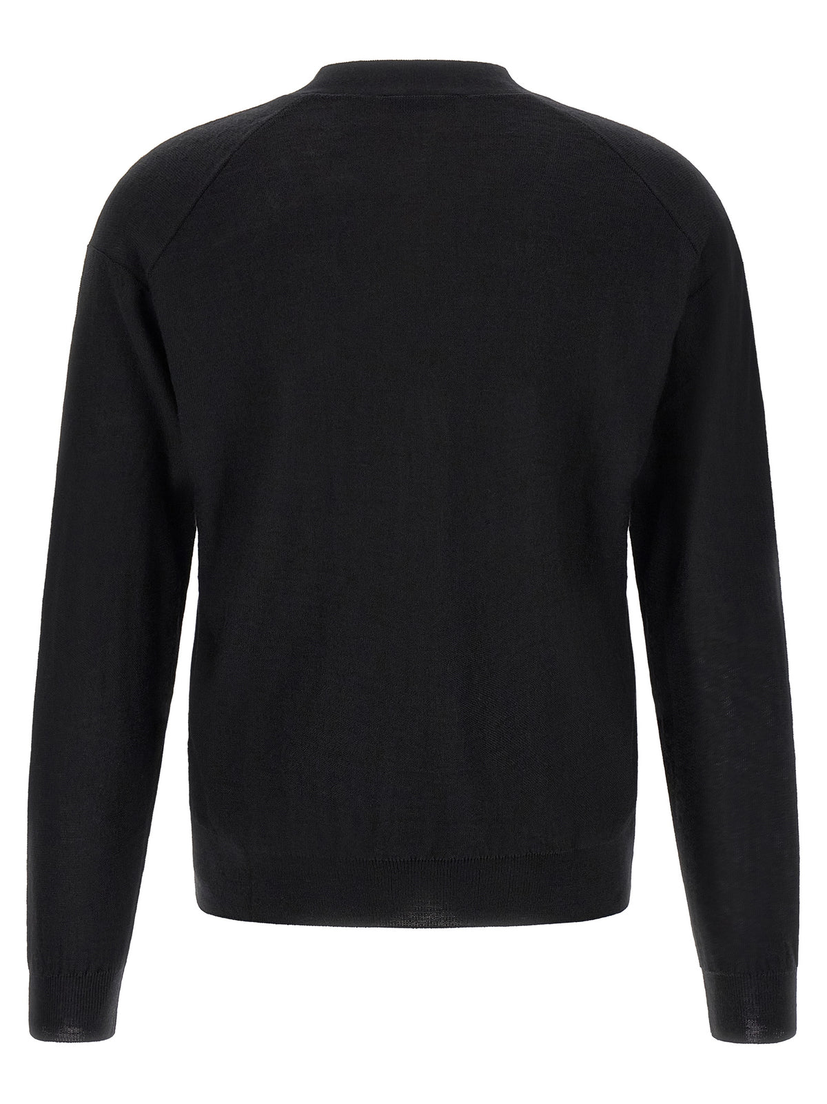 Lemaire Black Wool Cardigan