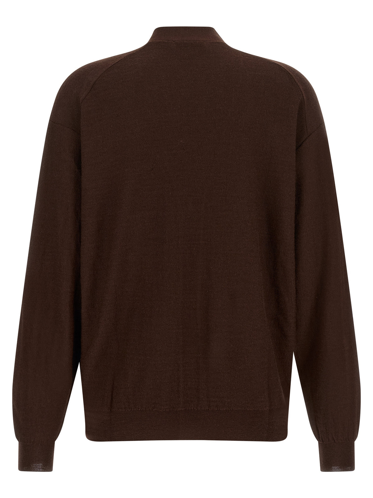 Lemaire Bordeaux Wool Cardigan