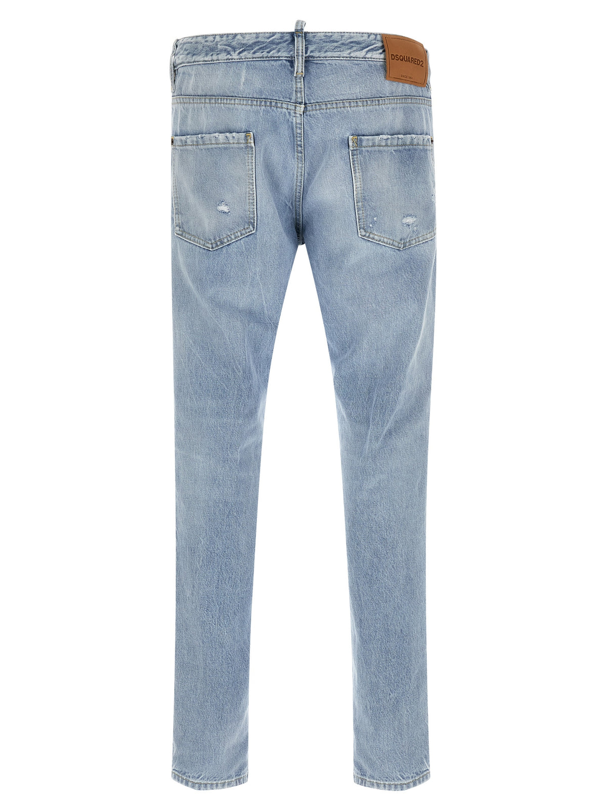 Dsquared² Blue Cotton Jeans Denim