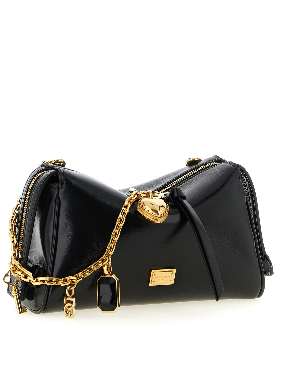 Dolce & Gabbana Black Calfskin Handbag
