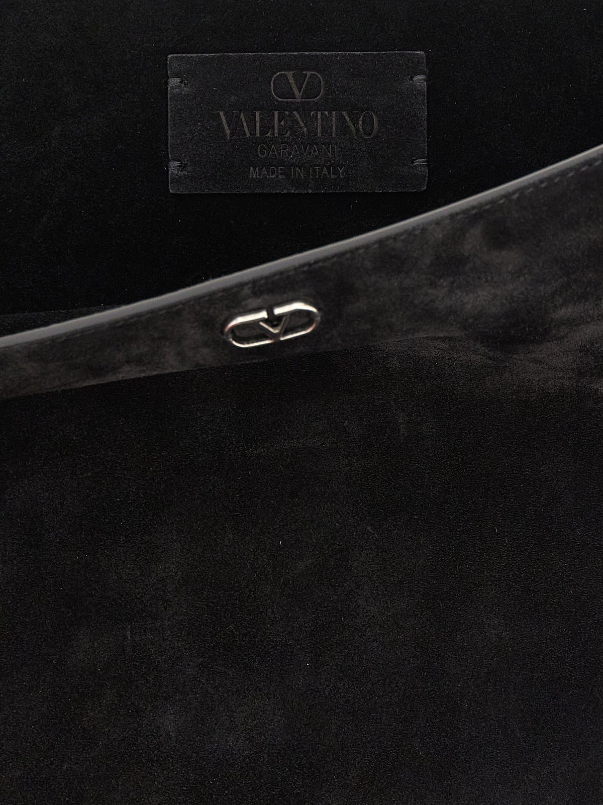 Valentino Garavani Black Calfskin Shoulder Bag