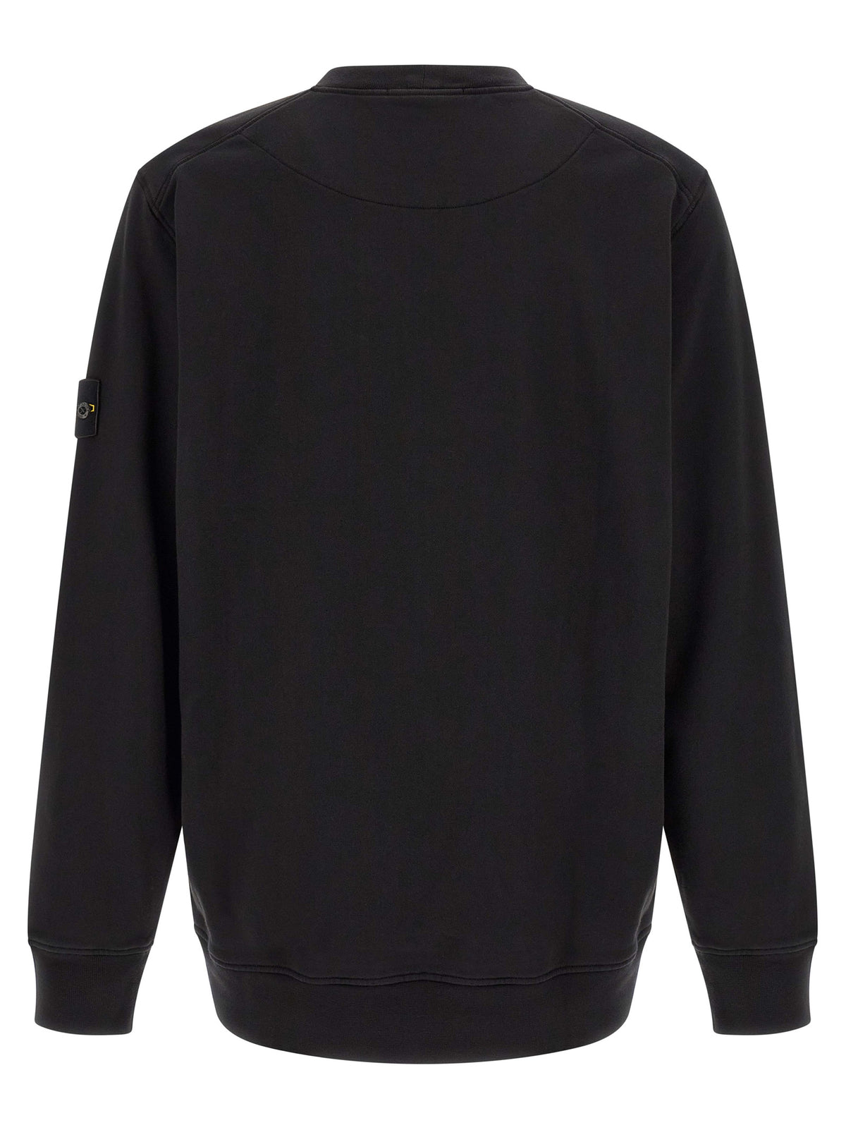 Stone Island Black Cotton Sweatshirt