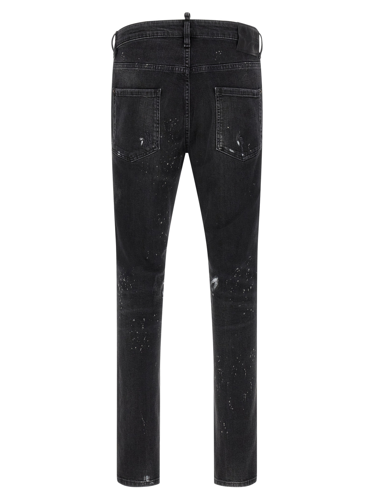 Dsquared² Black Cotton Slim Fit Jeans