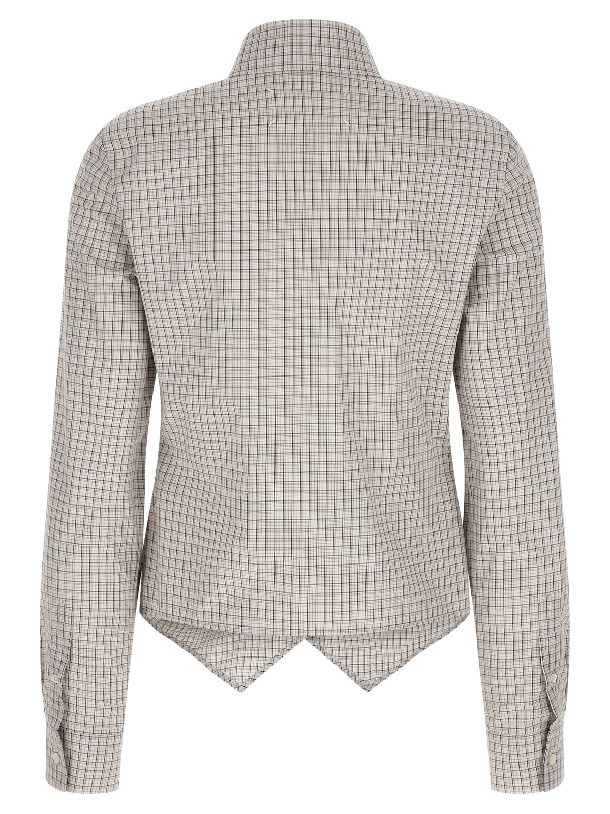 Maison Margiela Beige Cotton Blouse