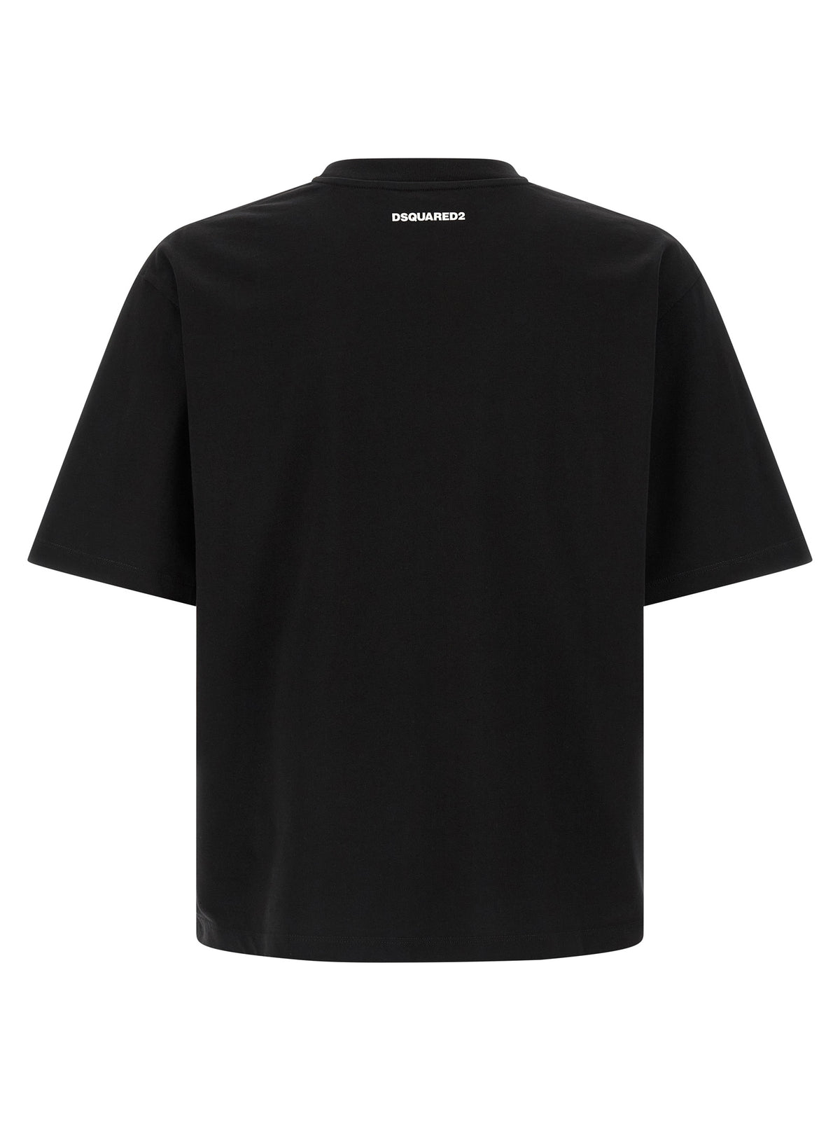 Dsquared² Black Cotton T-Shirt