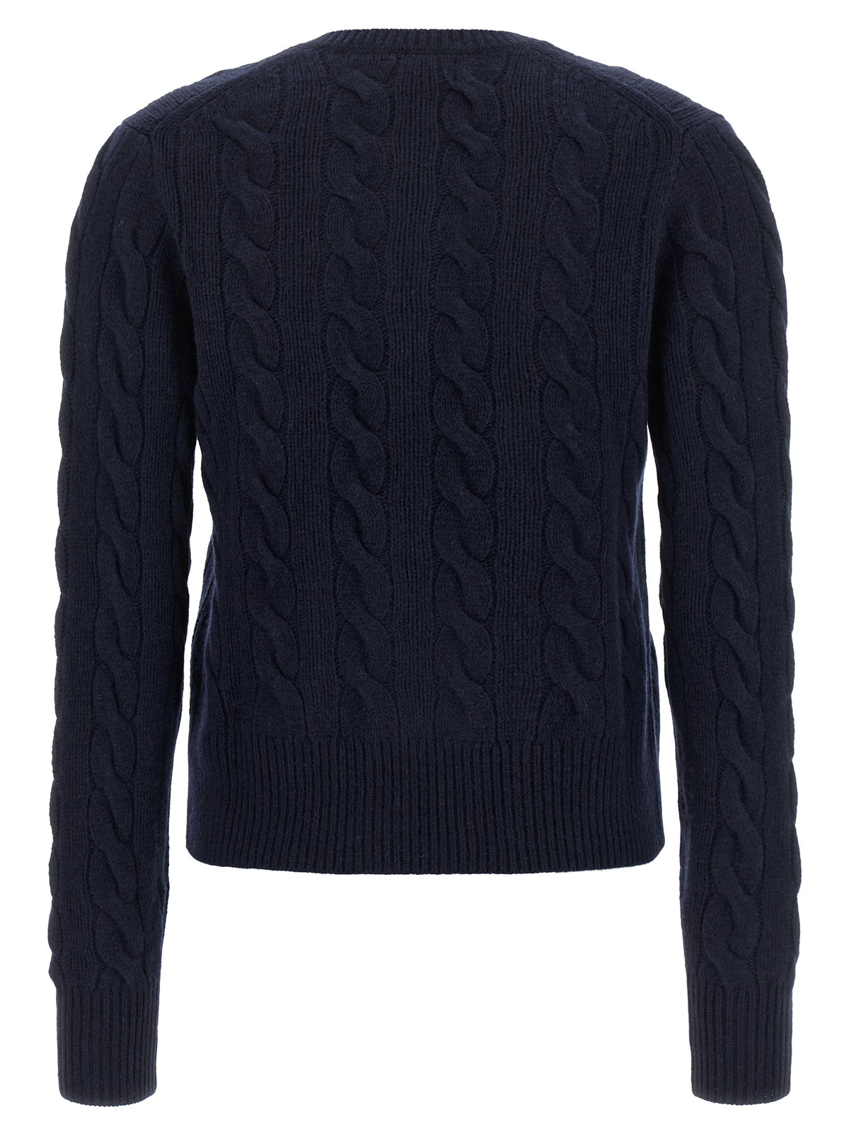 Polo Ralph Lauren Blue Wool Cardigan