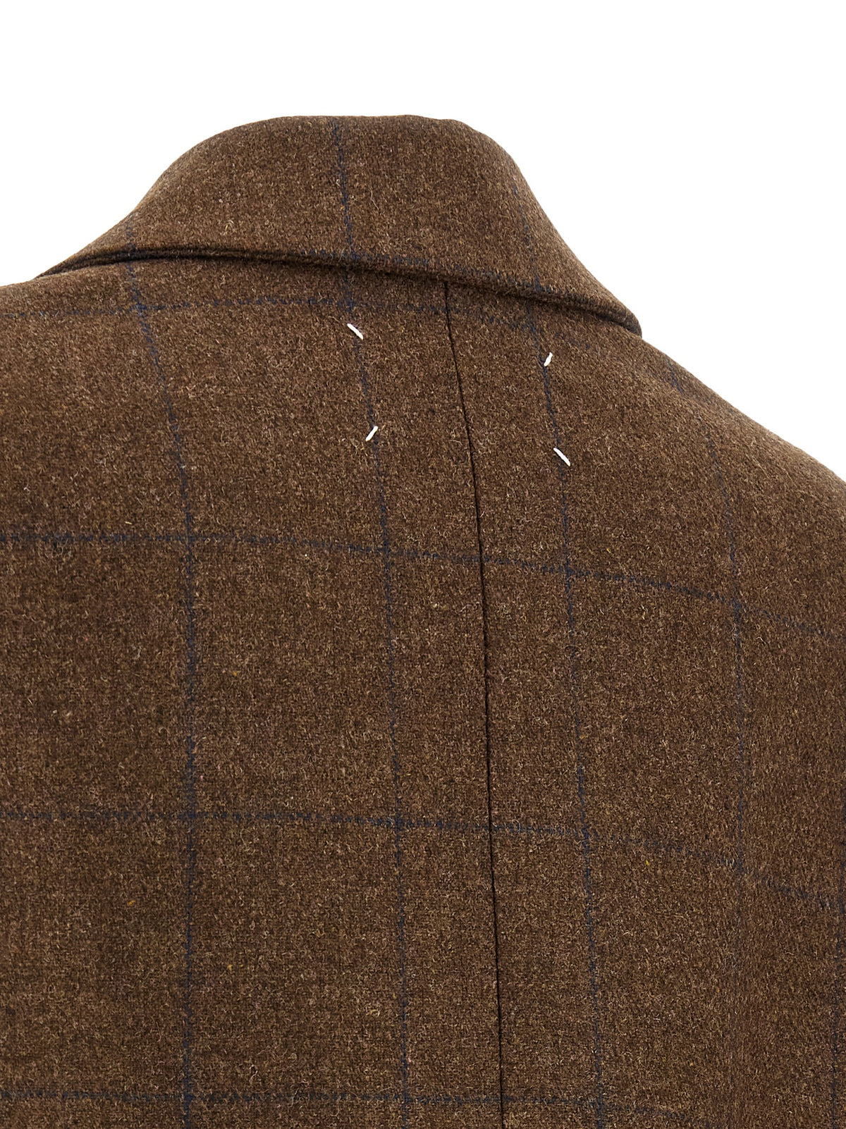 Maison Margiela Brown Wool Coat