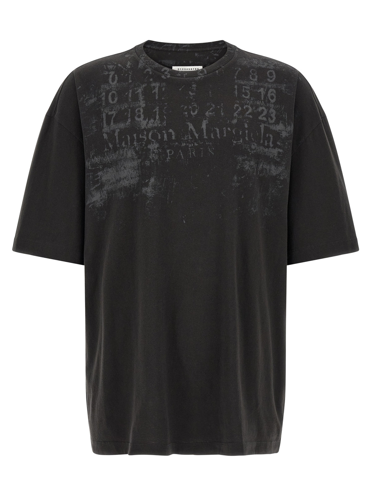 Maison Margiela Black Cotton T-Shirt