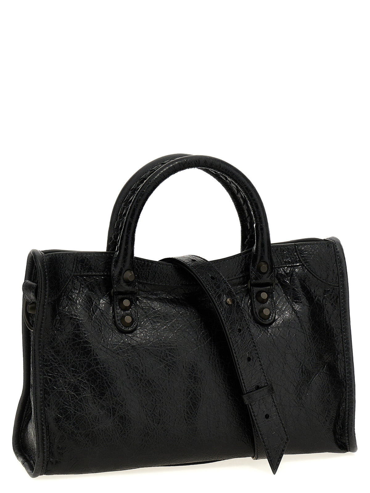 Balenciaga Black Lamb Leather Handbag
