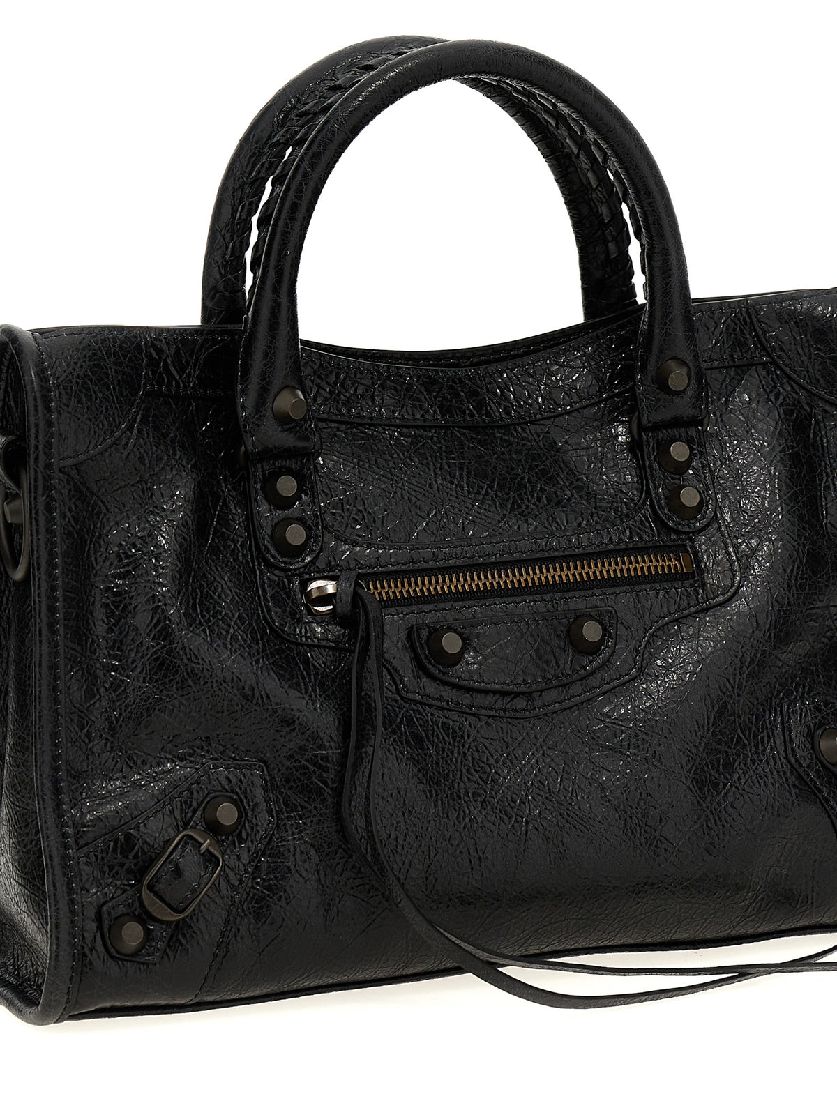 Balenciaga Black Lamb Leather Handbag