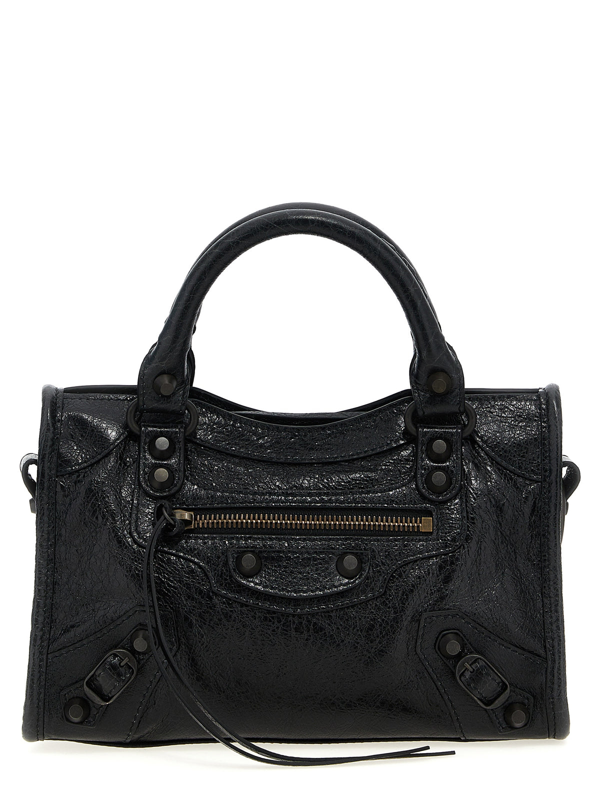Balenciaga Black Lamb Leather Handbag