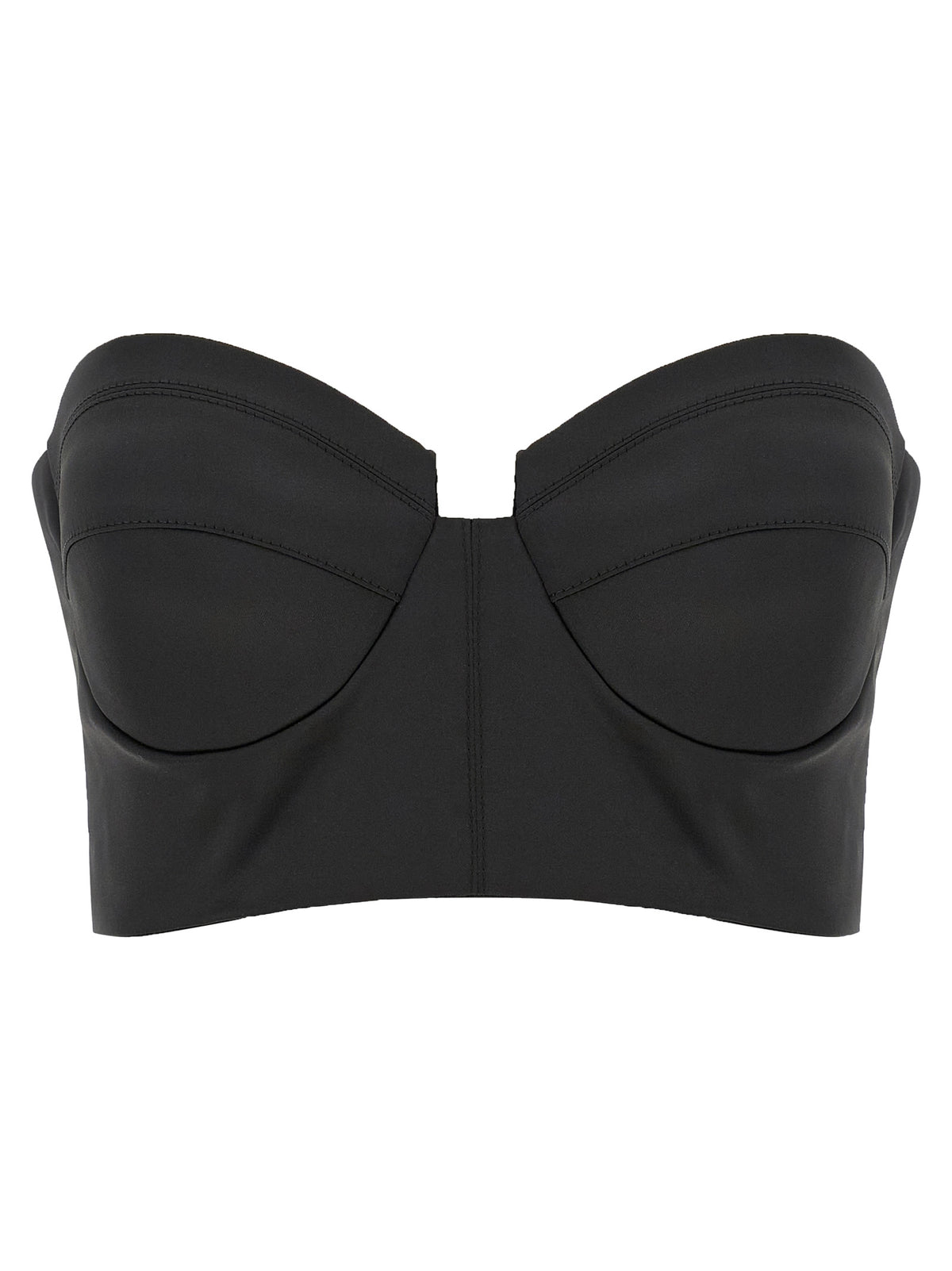 Elisabetta Franchi Black Polyester Tank Tops