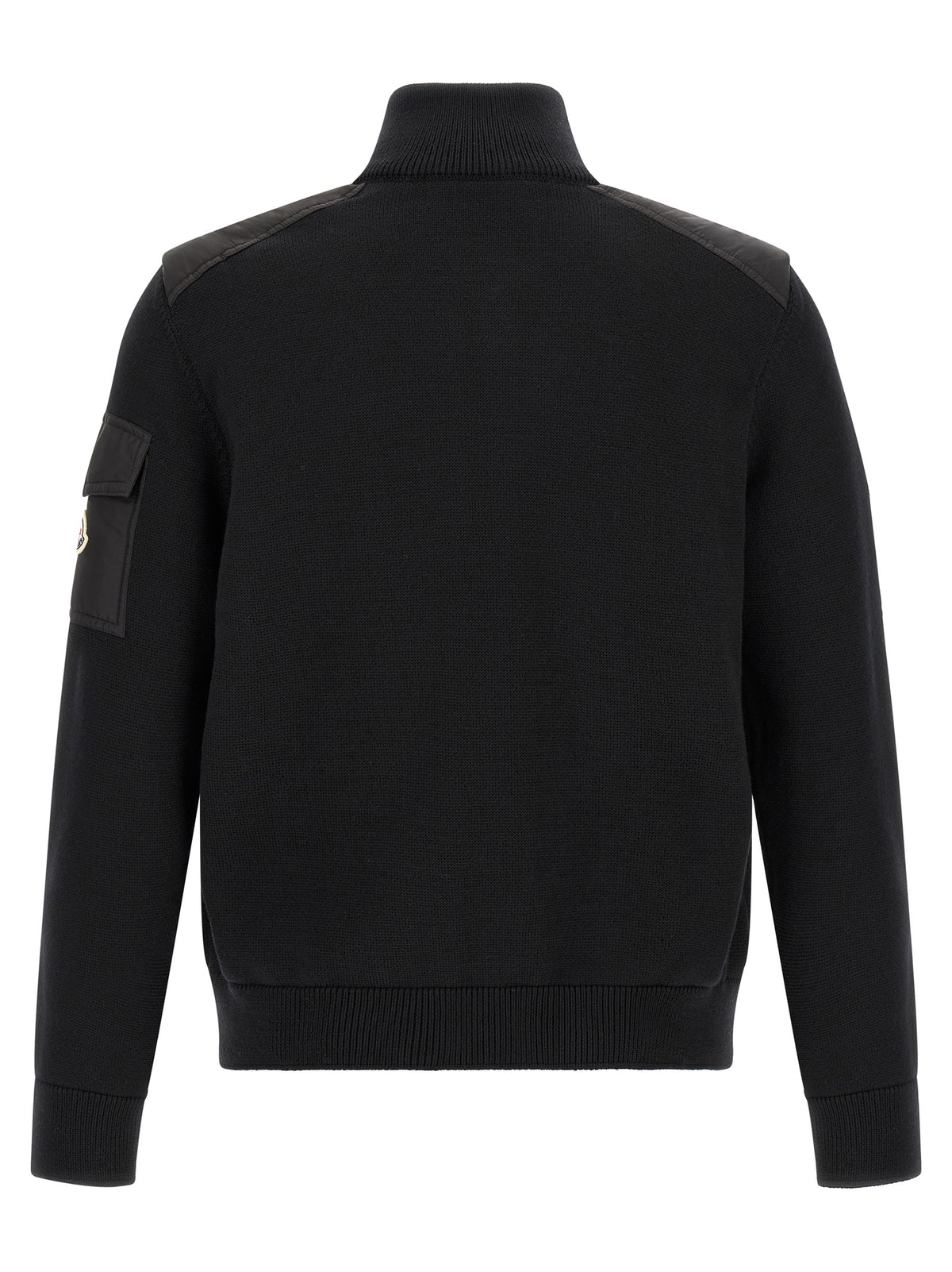Moncler Black Polyamide Cardigan