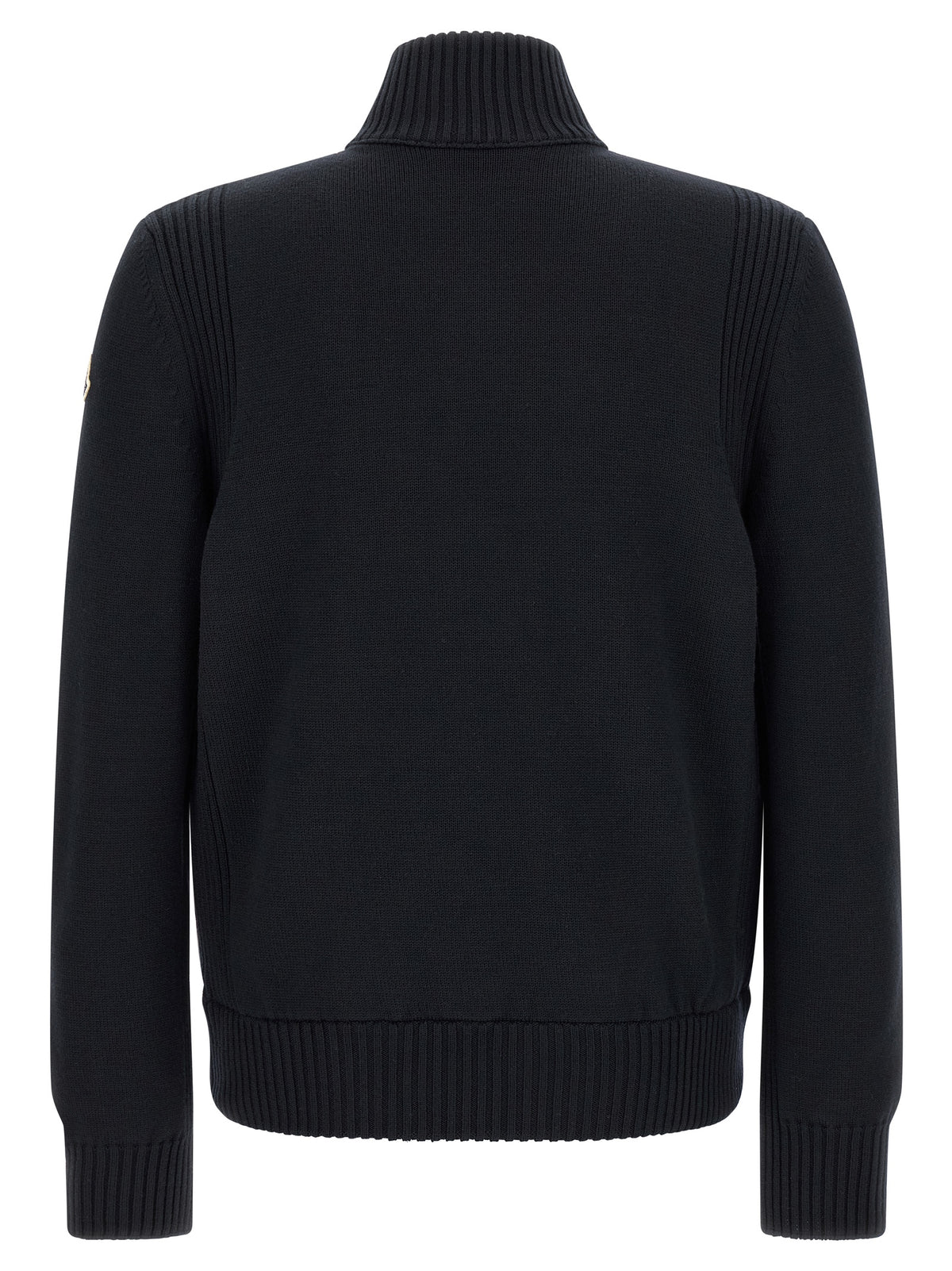 Moncler Blue Polyester Cardigan