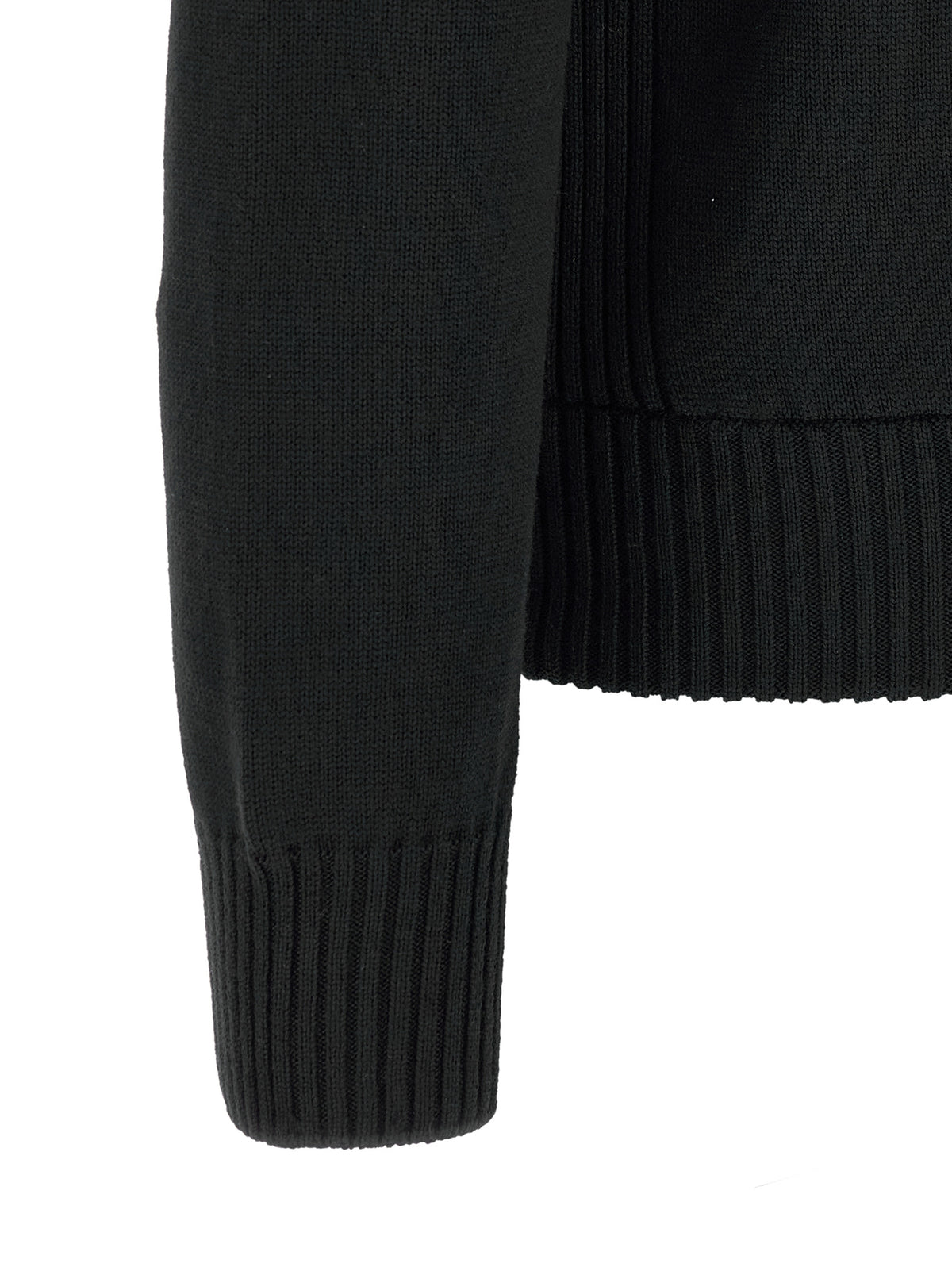 Moncler Black Polyester Cardigan