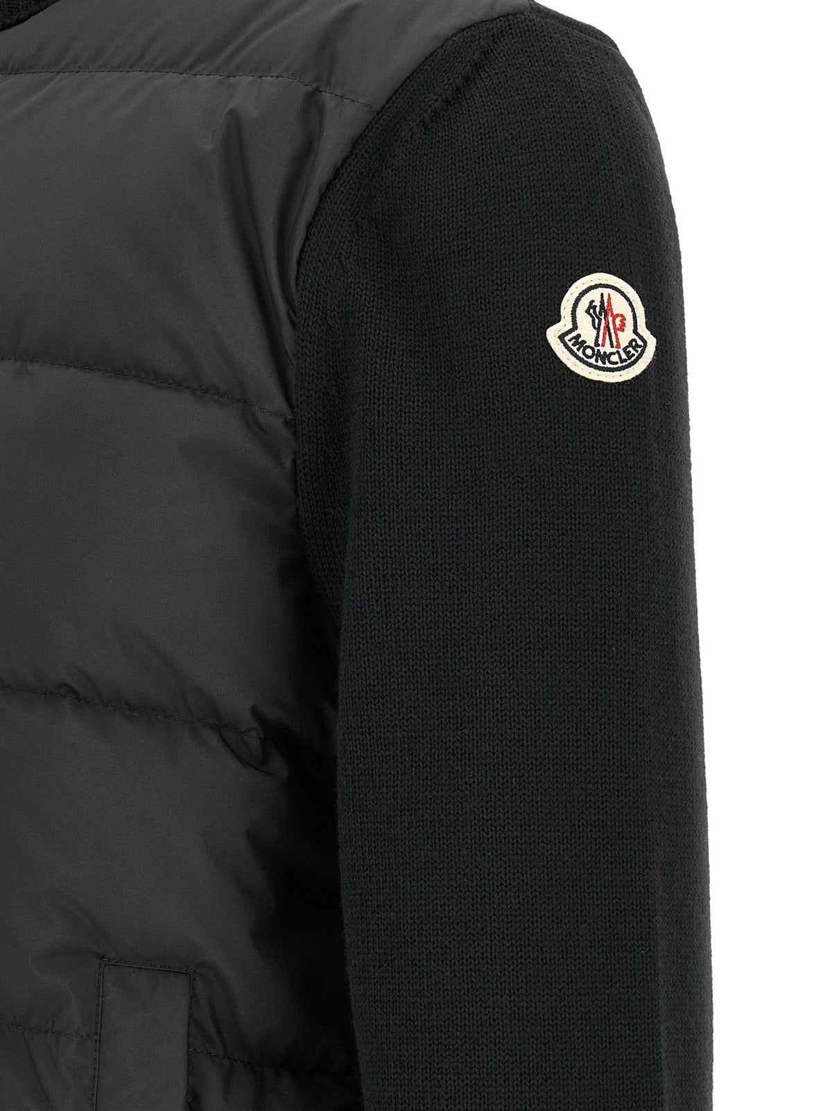 Moncler Black Polyester Cardigan
