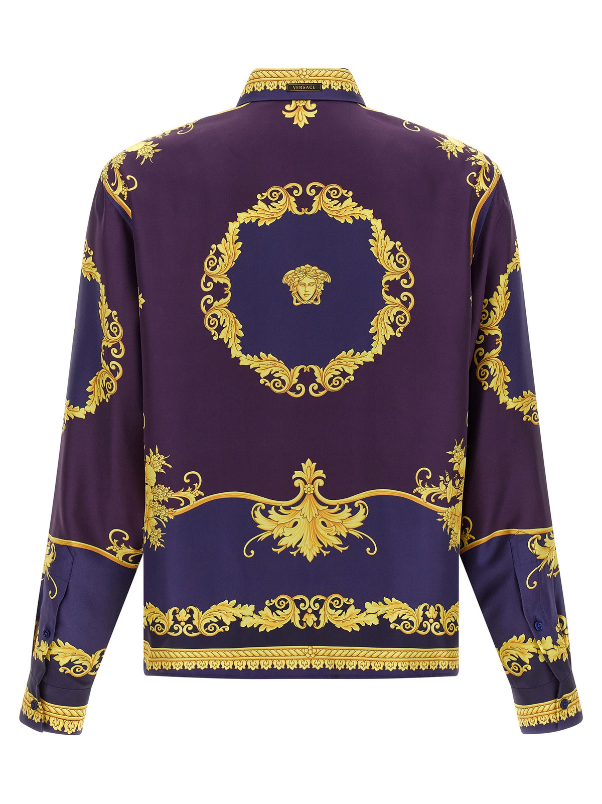 Versace Multicolor Silk Blouse