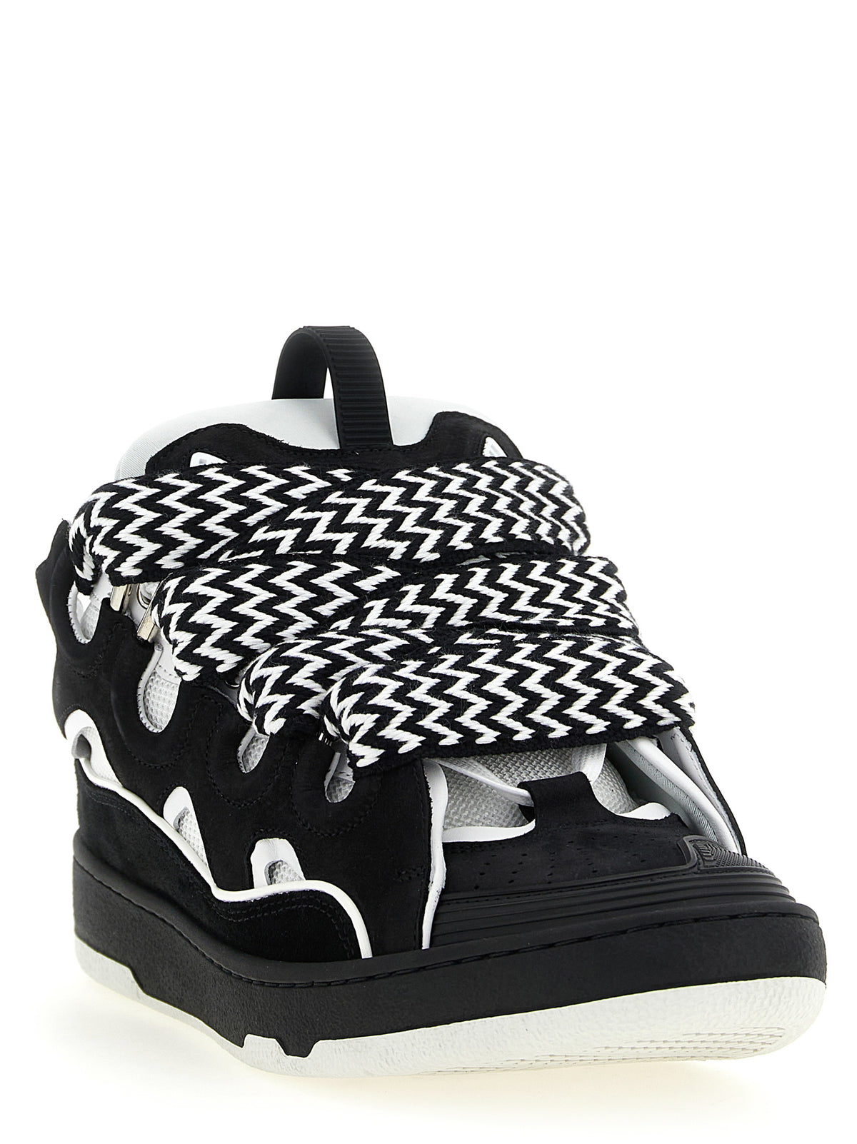 Lanvin Bicolor Calfskin Chunky Sneakers
