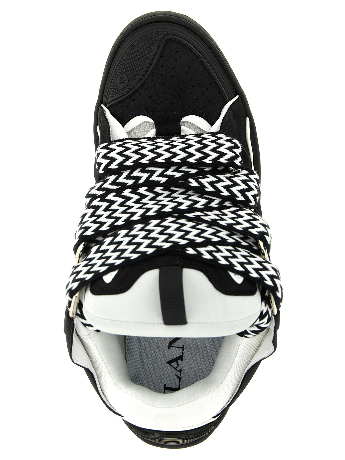 Lanvin Bicolor Calfskin Chunky Sneakers