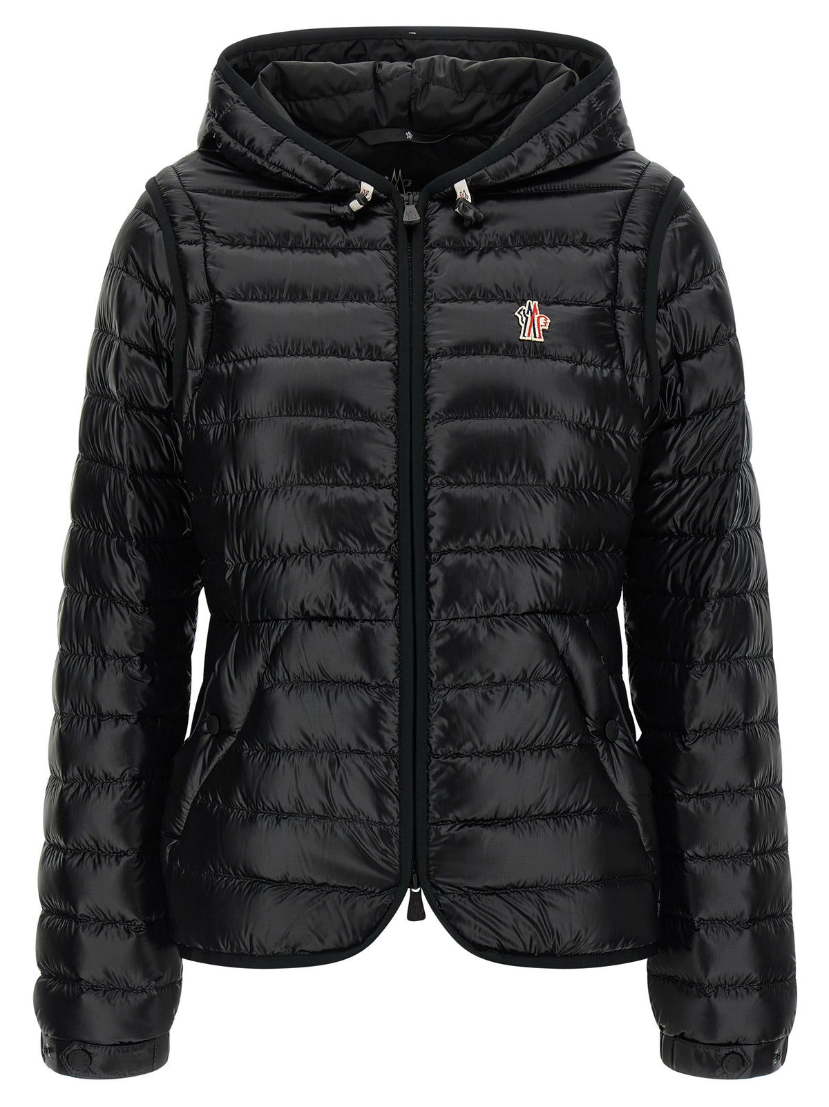Moncler Grenoble Black Polyamide Shell Jacket