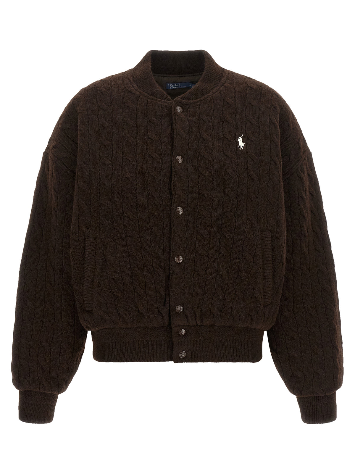 Polo Ralph Lauren Brown Wool Bomber