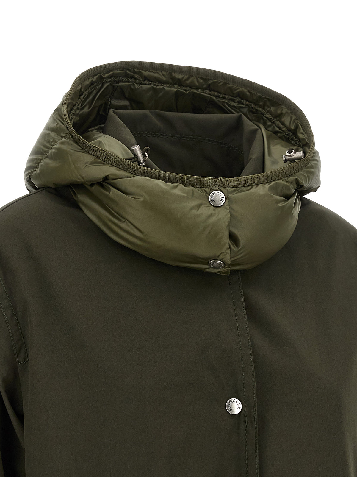 Moncler Bicolor Polyamide Parka