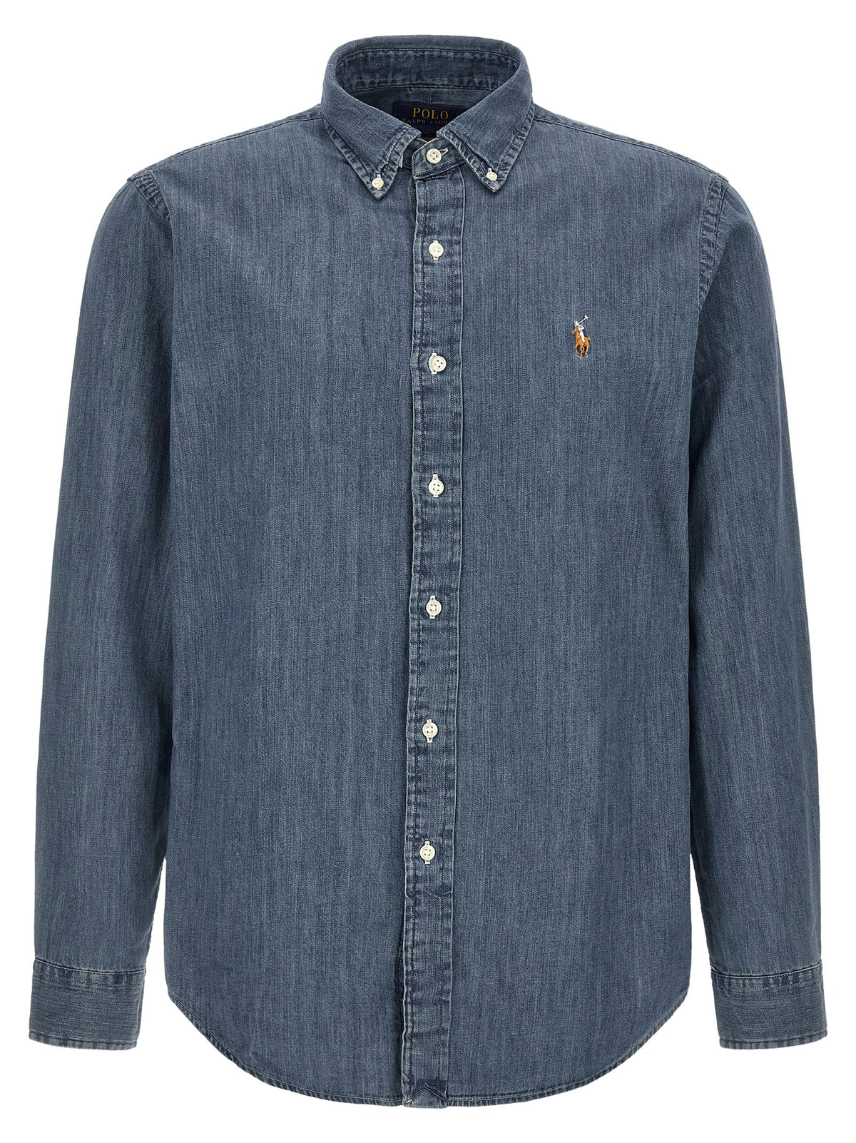 Polo Ralph Lauren Blue Cotton Blouse
