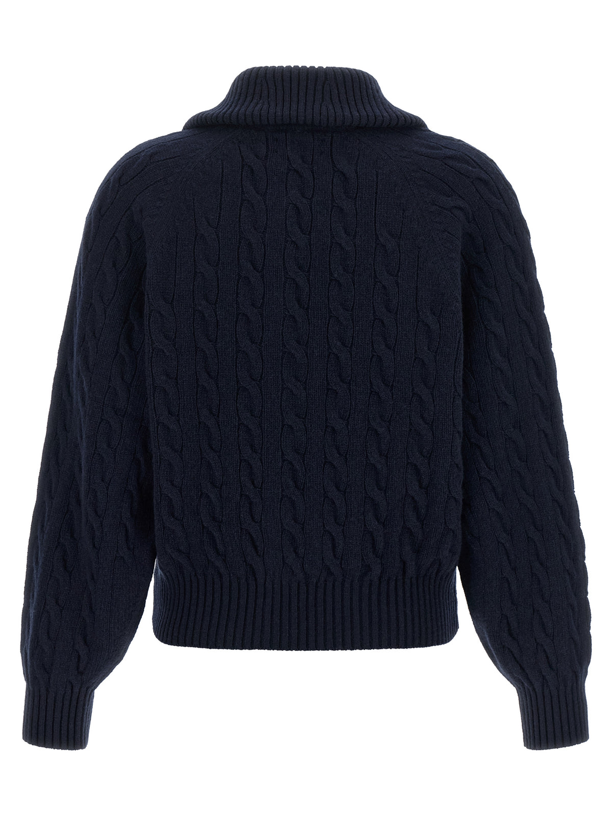 Polo Ralph Lauren Blue Wool Cardigan