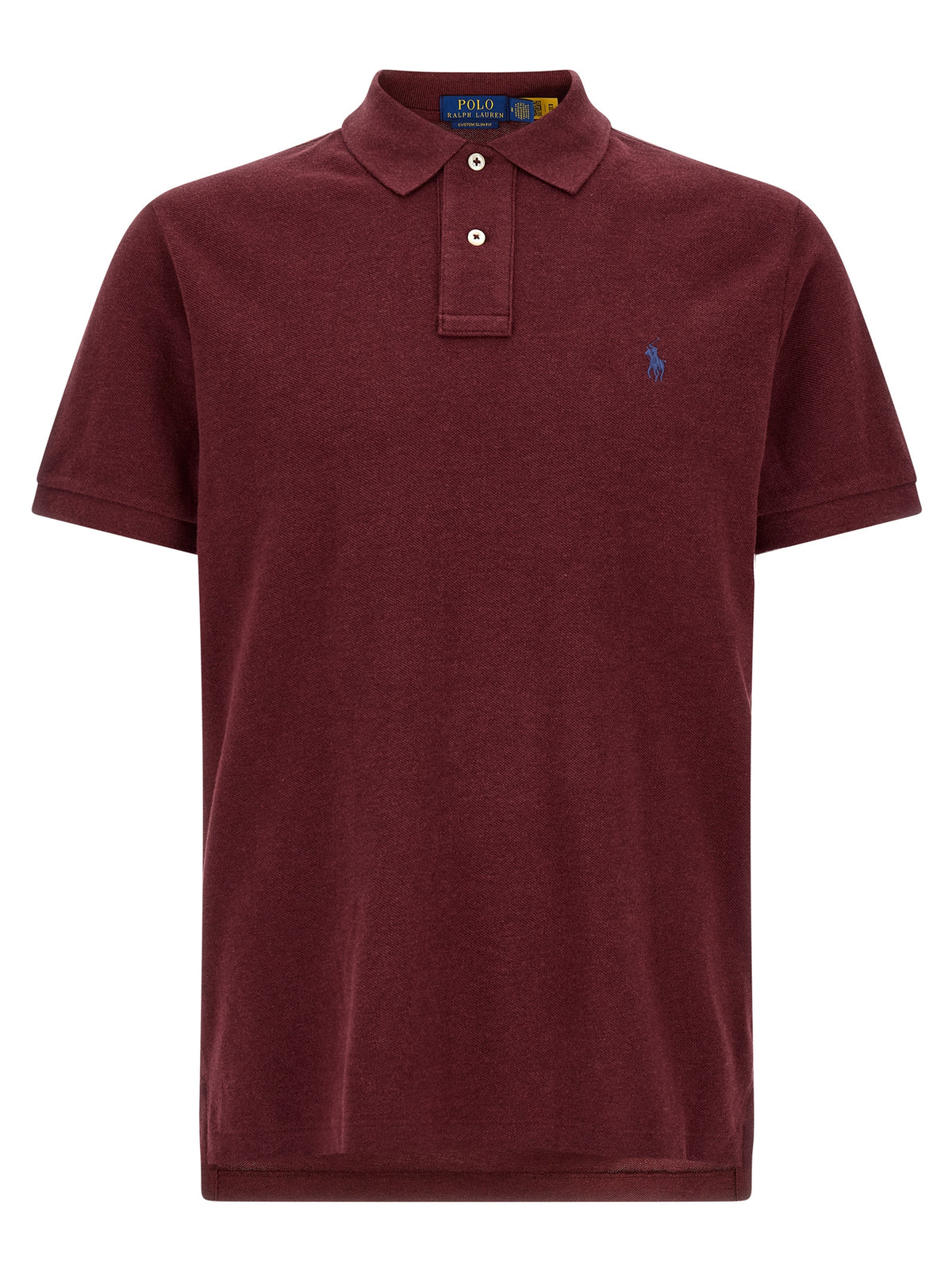 Polo Ralph Lauren Bordeaux Cotton Polo Shirt