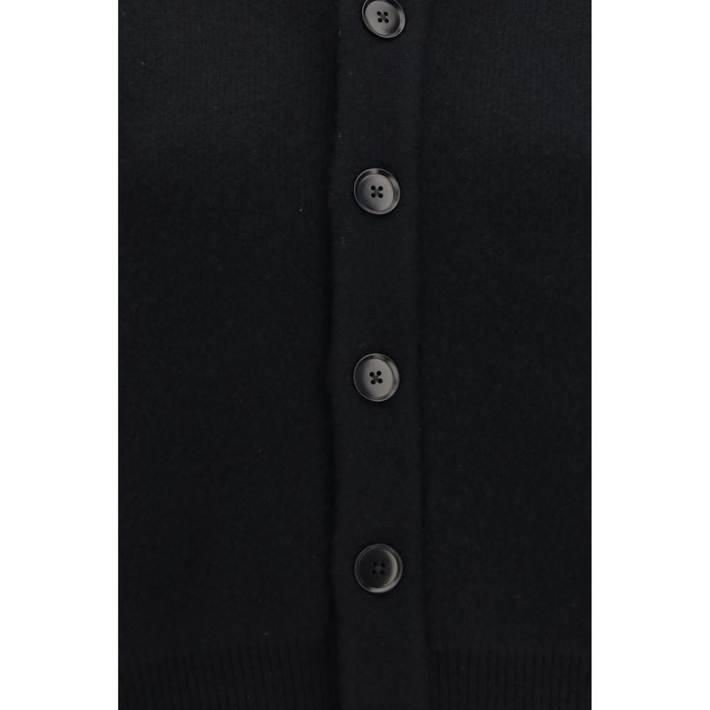 Extreme Cashmere Black Cashmere Cardigan